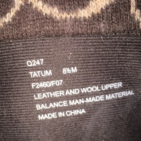 Coach Tatum Signature C Wool and Suede Brown Boots size 8.5 - Picture 6 of 6